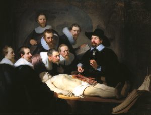 Rembrandt Anatomische les van dokter Tulp Den Haag Mauritshuis Amsterdam Rembrandthuis